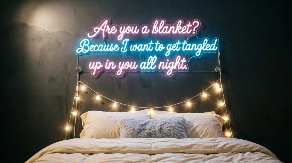 Cute Bed Pickup Lines