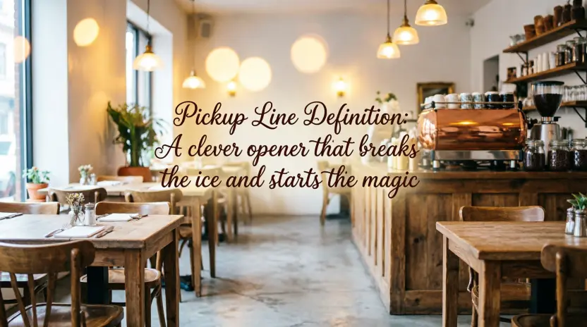  Funny Definition Pickup Lines