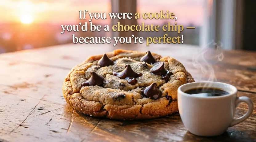 Cute Cookie Pickup Lines