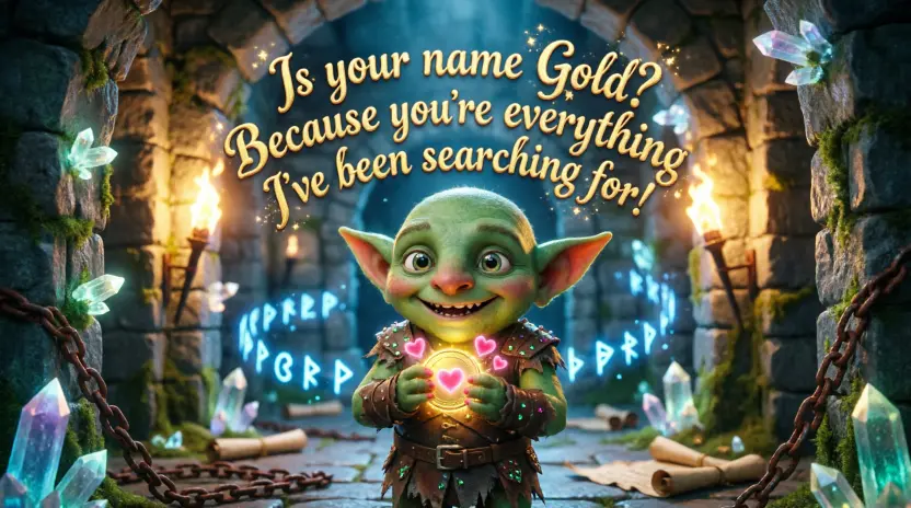 Flirty Goblin Pickup Lines