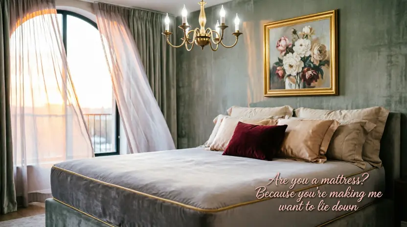 Cheesy Mattress Pickup Lines