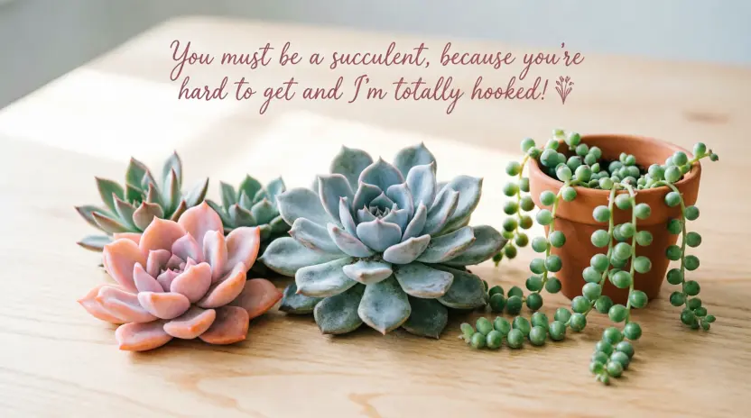 Cute Plant Pickup Lines