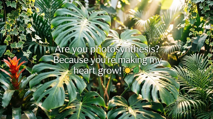 Clever Plant Pickup Lines