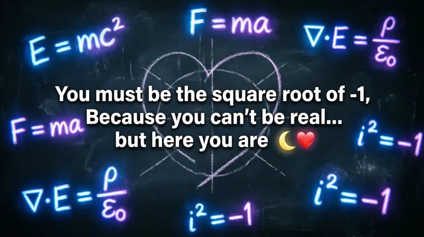 Nerdy Physics Pickup Lines