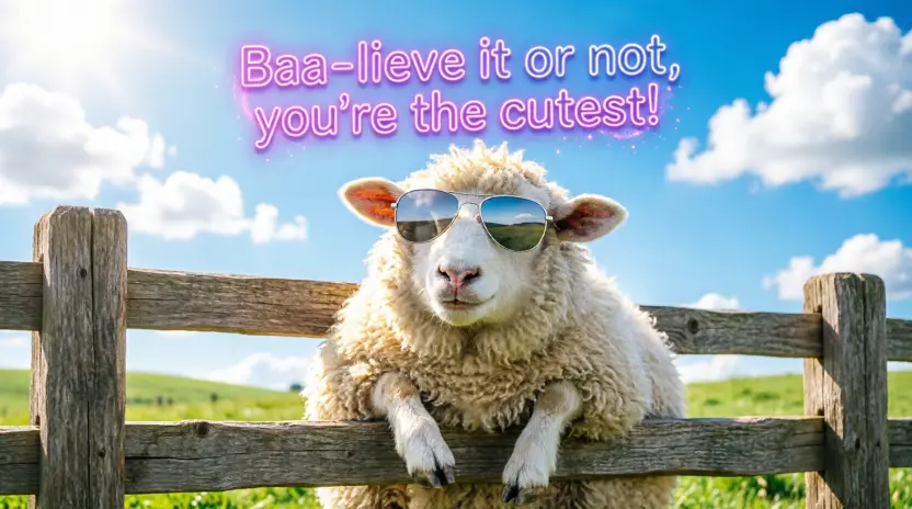 Clever Sheep Pickup Lines