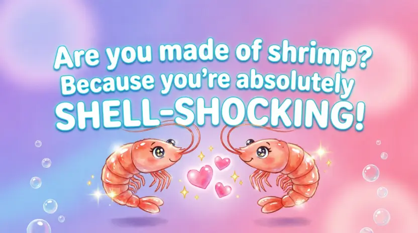 Smooth Shrimp Pickup Lines