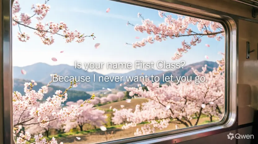 Flirty Train Pickup Lines
