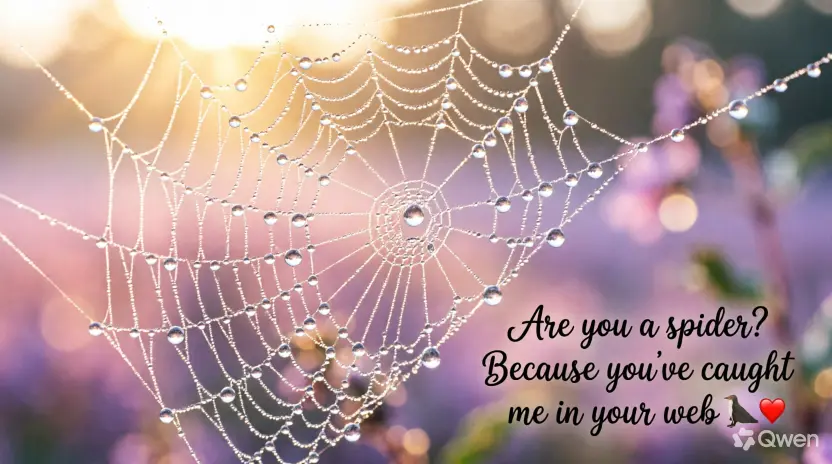 Cute Spider Pickup Lines