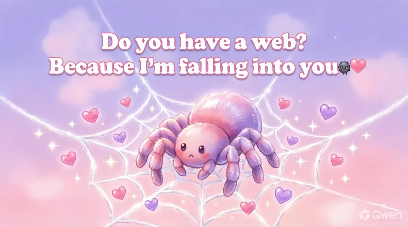 Funny Spider Pickup Lines