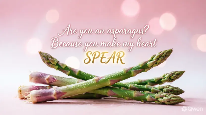 Cute Asparagus Pickup Lines
