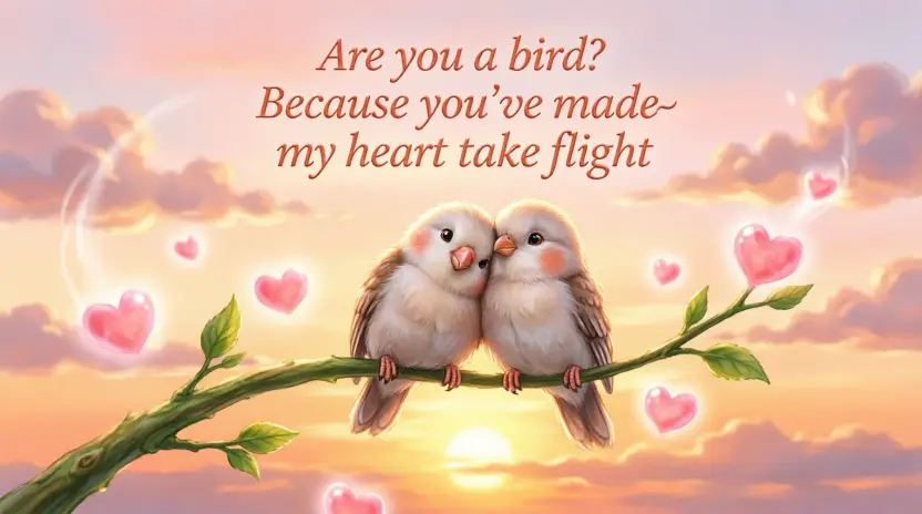 Clever Bird Pickup Lines
