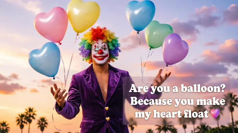 Funny Clown Pickup Lines