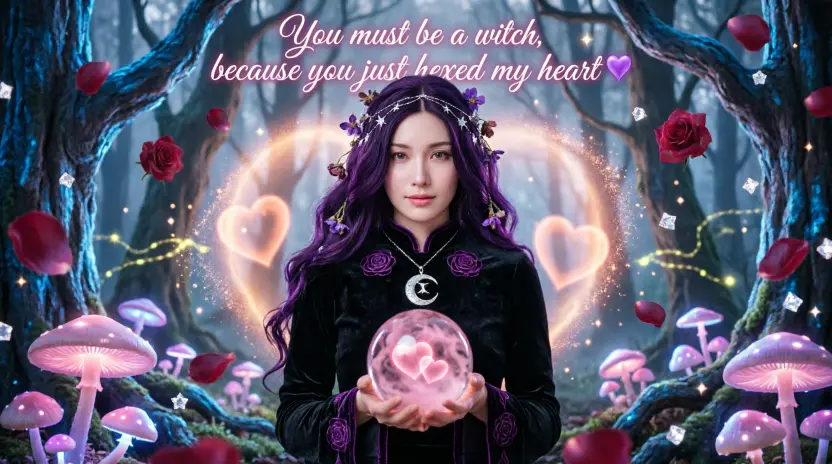 Smooth Witch Pickup Lines