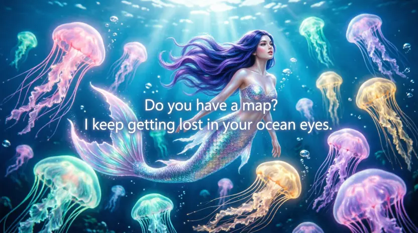 Clever Mermaid Pickup Lines