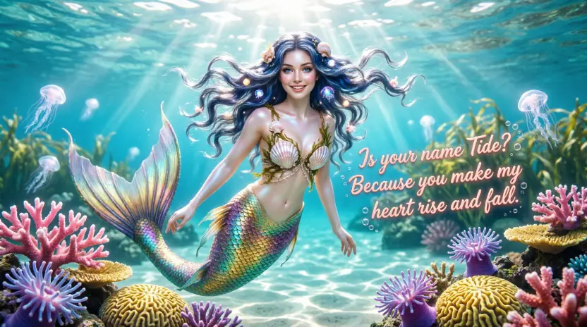 Flirty Mermaid Pickup Lines