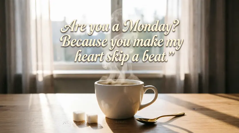 Clever Monday Pickup Lines