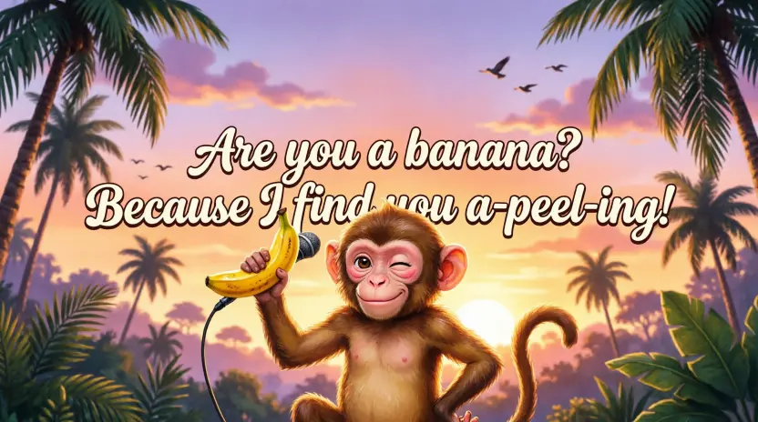 Smooth Monkey Pickup Lines
