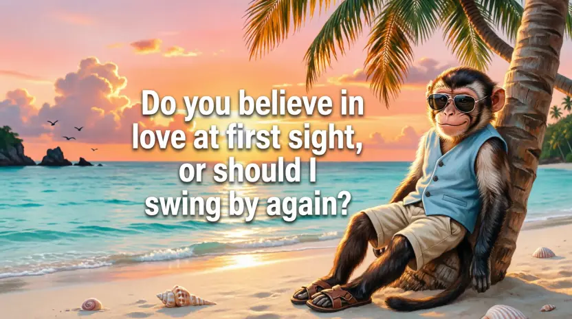 Flirty Monkey Pickup Lines