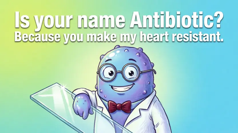 Clever Germ Pick Up Lines