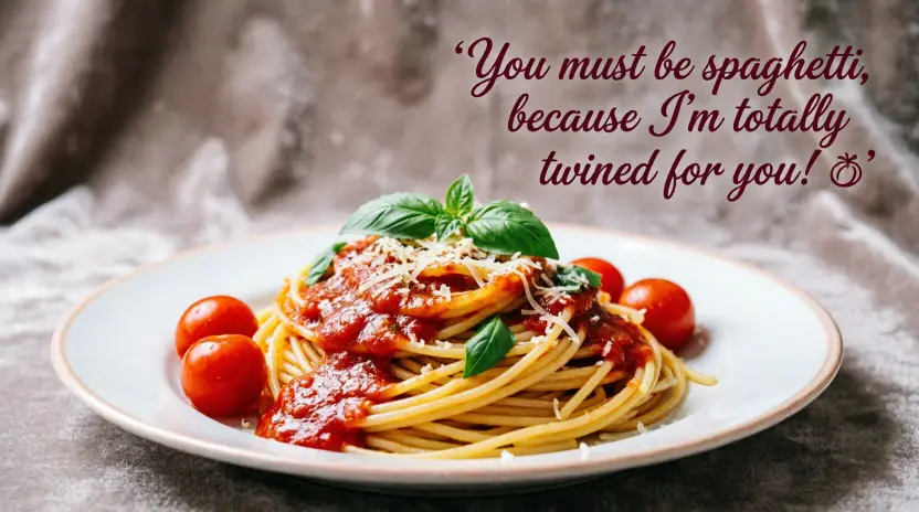Flirty Pasta Pickup Lines