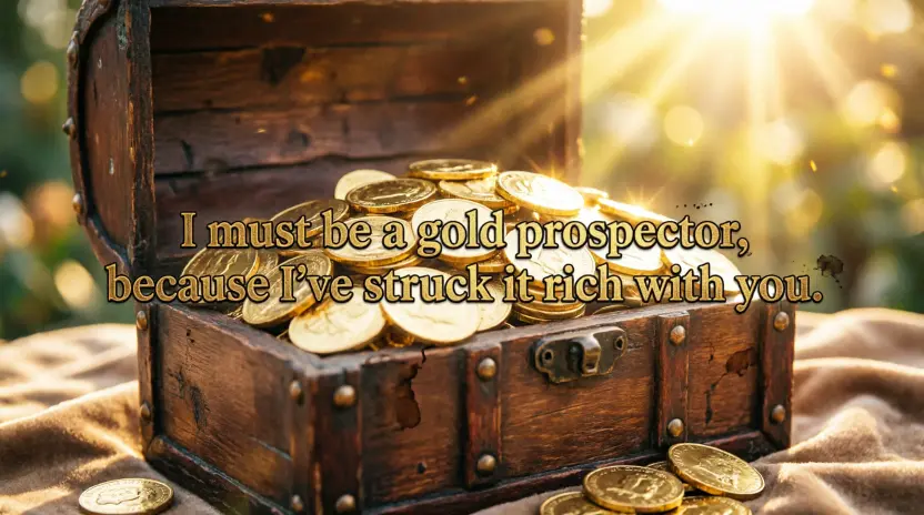 Funny Gold Pickup Lines