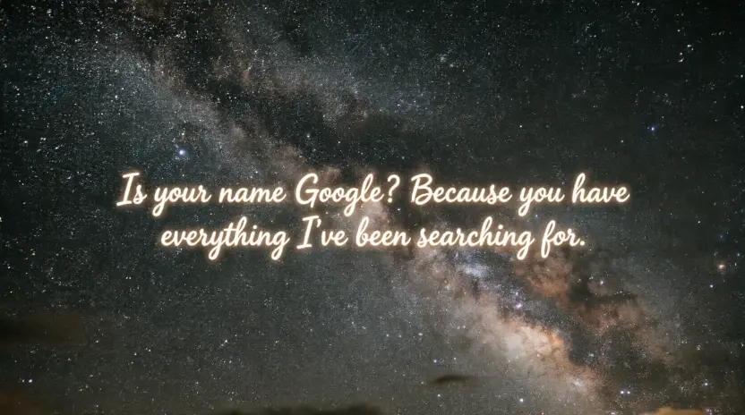 Smooth Good Pickup Lines
