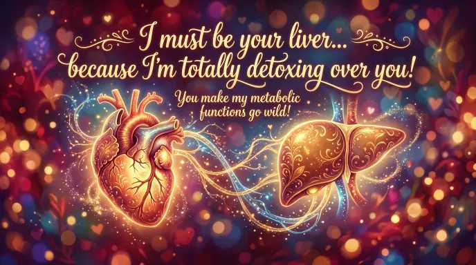 Flirty Liver Pickup Lines