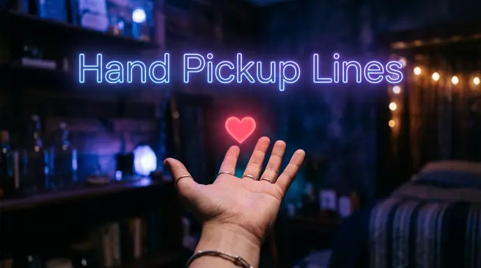 Funny Hand Pickup Lines