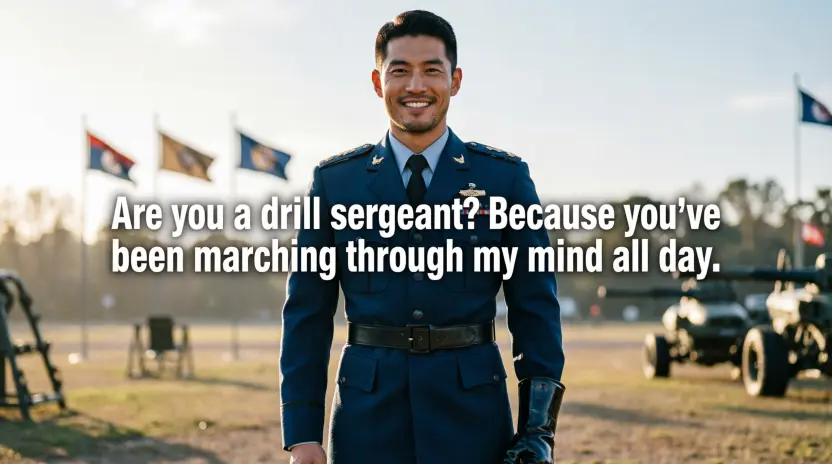 Cute Sergeant Pickup Lines