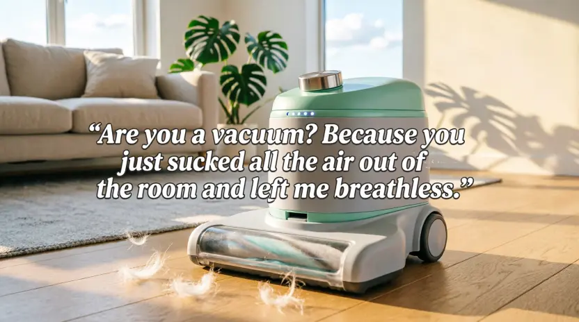 Funny Vacuum Pickup Lines