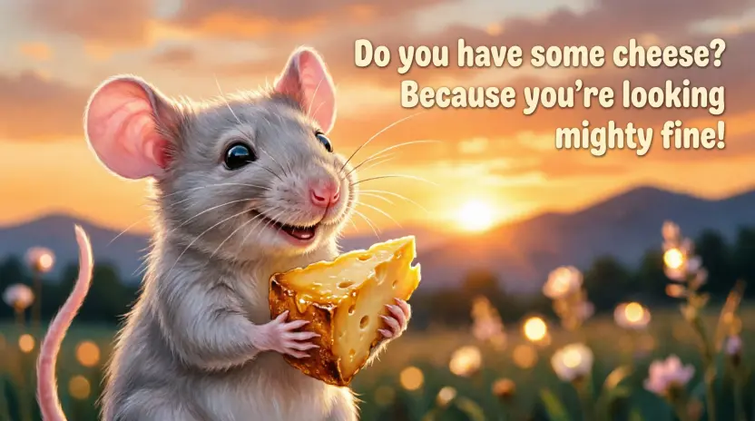 Mouse Pickup Lines