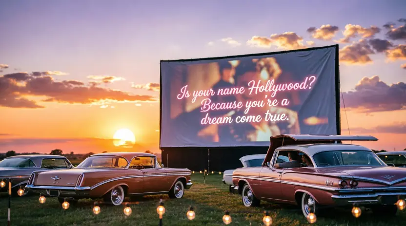 Movie Pickup Lines