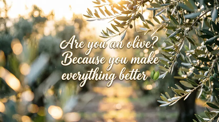 Olive Pickup Lines