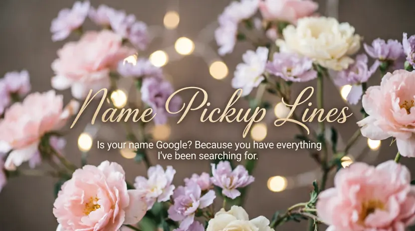 Name Pickup Lines