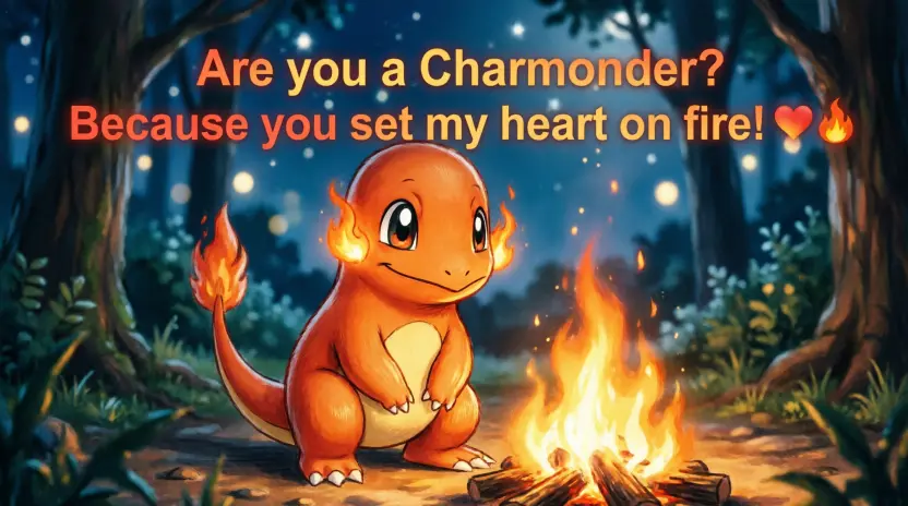 Pokemon Pickup Lines