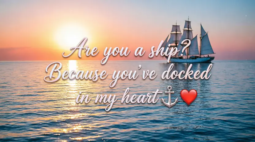 Ship Pickup Lines