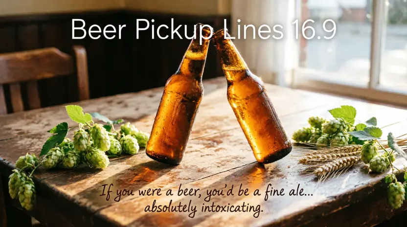 Beer Pickup Lines