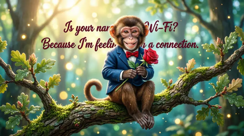 Monkey Pickup Lines