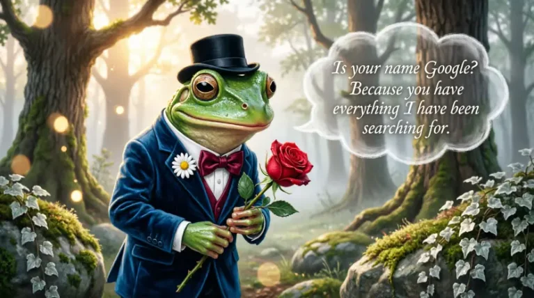 Frog Pickup Lines