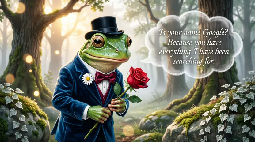 Frog Pickup Lines